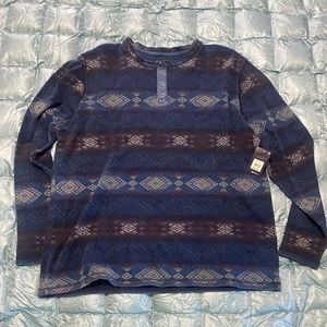 NWT Mens Lucky Brand Thermal Long Sleeve Two available Sz M & XXL retail $60